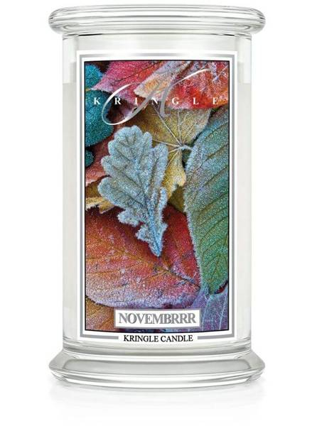 Kringle Candle Novembrrr Duża Świeca Zapachowa 624g