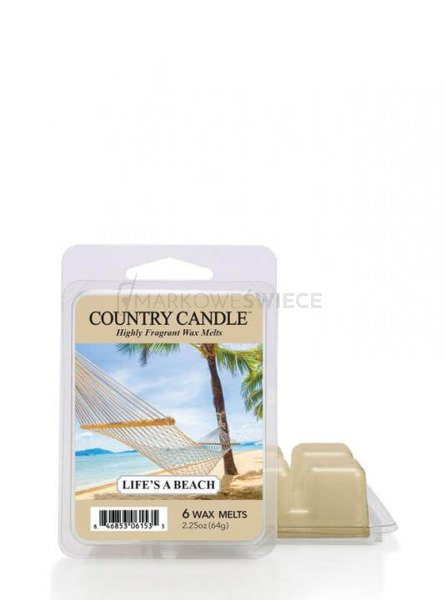 Country Candle Life's Beach Wosk Zapachowy 64g