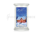 Kringle Candle Christmas Cabin Duża Świeca Zapachowa 624g