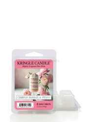 Kringle Candle Chiffon Parfait & Peony Wosk Zapachowy 64g