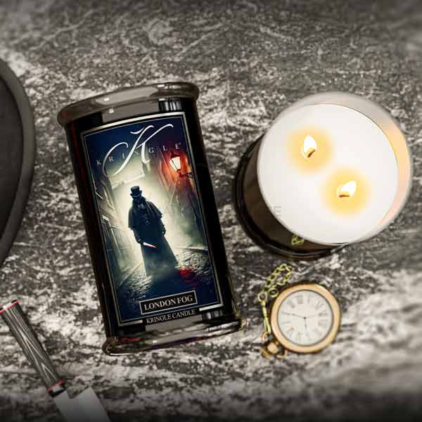 Kringle Candle London Fog Duża Świeca Zapachowa 624g