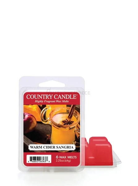 Country Candle Warm Cider Sangria Wosk Zapachowy 64g