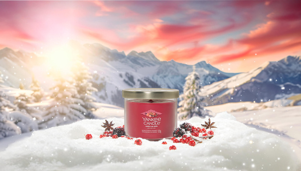 Yankee Candle Santa On Skis Mała Świeca 122g