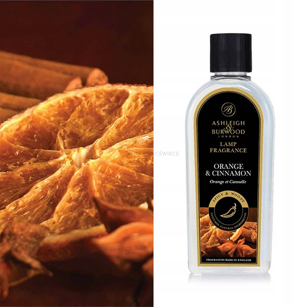 Ashleigh & Burwood Wkład do Lampy Zapachowej Orange & Cinnamon 250ml 