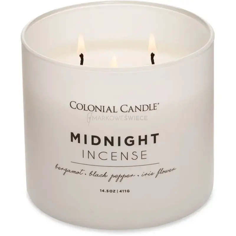Colonial Candle Midnight Incense Świeca Zapachowa Tumbler 411g