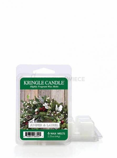 Kringle Candle Juniper & Laurel Wosk Zapachowy 64g