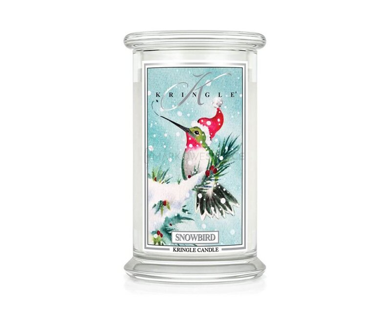 Kringle Candle Snowbird Duża Świeca Zapachowa 624g