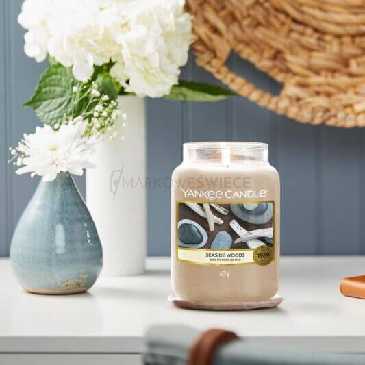 Yankee Candle Seaside Woods Duża Świeca Zapachowa 623g