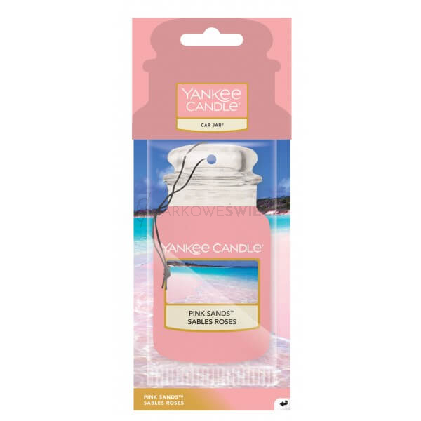 Yankee Candle Pink Sands Car Jar Zapach do Auta