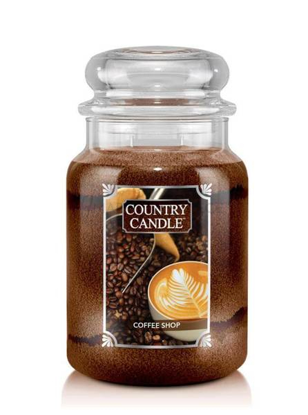 Country Candle Coffee Shop Duża Świeca Zapachowa 652g