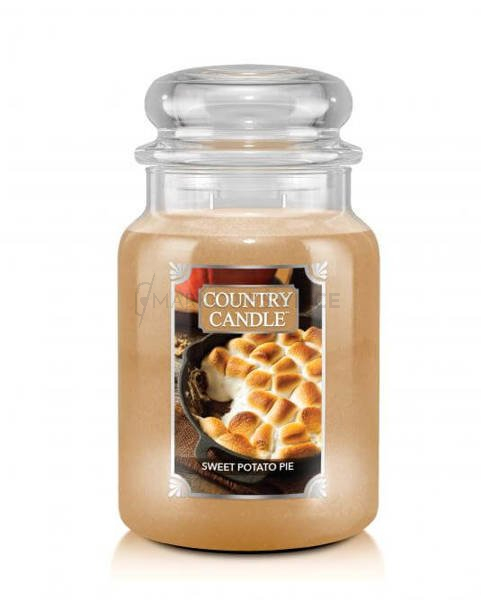 Country Candle Sweet Potato Pie Duża Świeca Zapachowa 652g