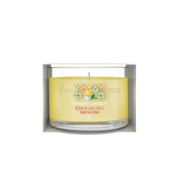 Yankee Candle Lemon Gelato Mini Świeczka 37g