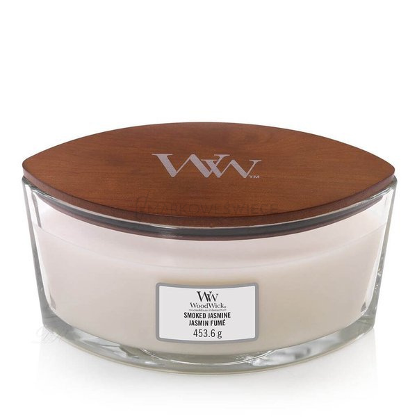 WoodWick Smoked Jasmine Świeca Hearthwick 453,6g