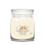 Yankee Candle Soft Wool & Amber Średnia Świeca Zapachowa 368g