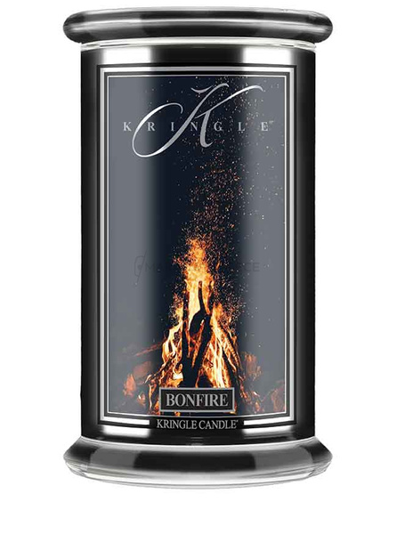 Kringle Candle Reserve Bonfire Duża Świeca Zapachowa 624g