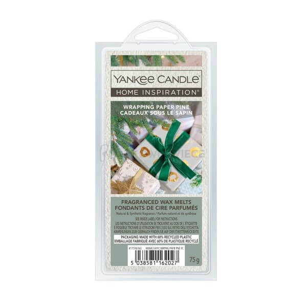 Yankee Candle Wrapping Paper Pine Wosk Zapachowy 75g