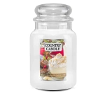 Country Candle White Chocolate Cheesecake Duża Świeca Zapachowa 652g