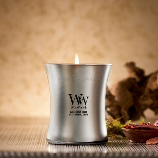 WoodWick Candescent Coast Średnia Świeca 275g