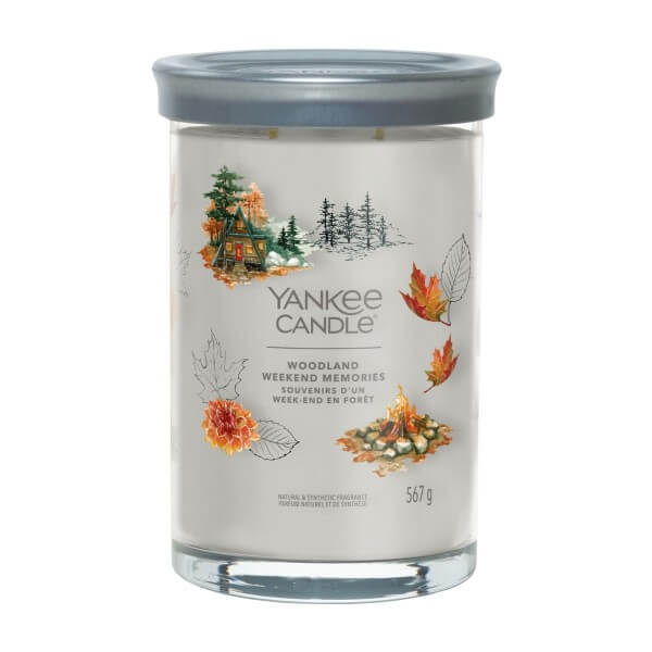 Yankee Candle Woodland Weekend Memories Tumbler Duża Świeca 567g