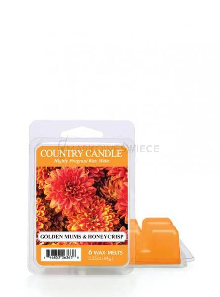Country Candle Golden Mums & Honey Crisp Wosk Zapachowy 64g