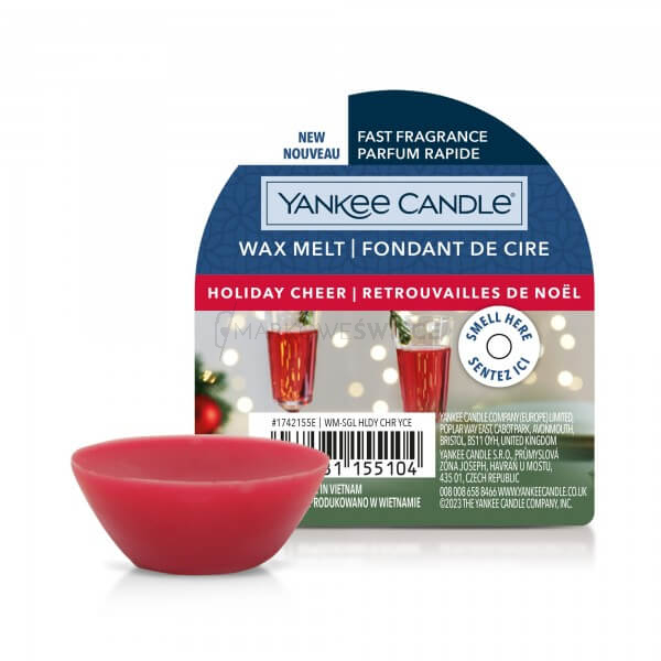 Yankee Candle Holiday Cheer Wosk Zapachowy Pudełko 22g