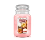 Country Candle Sweet Peach Duża Świeca Zapachowa 652g