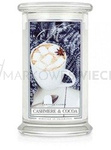Kringle Candle Cashmere & Cocoa Duża Świeca Zapachowa 624g