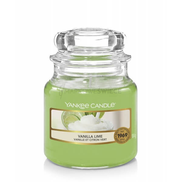 Yankee Candle Vanilla Lime Mała Świeca 104g