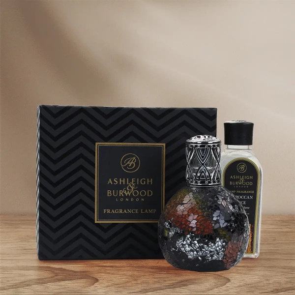 Ashleigh & Burwood Zestaw Lampa Katalityczna Duża Oriental Woodland + Moroccan Spice 250 ml