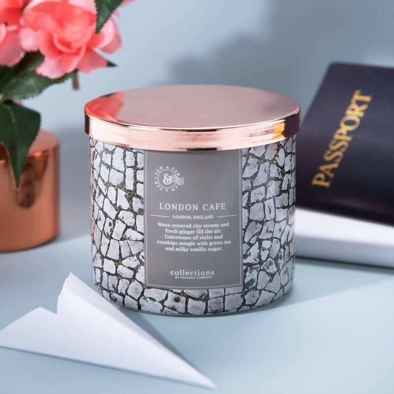 Colonial Candle London Cafe Świeca Zapachowa Tumbler 411g