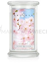 Kringle Candle Cherry Blossom Duża Świeca Zapachowa 624g