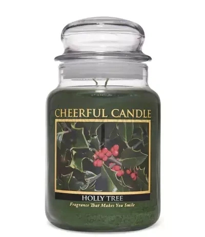 Cheerful Candle Holly Tree Duża Świeca Zapachowa 680g