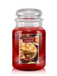 Country Candle Warm Apple Pie Duża Świeca Zapachowa 652g