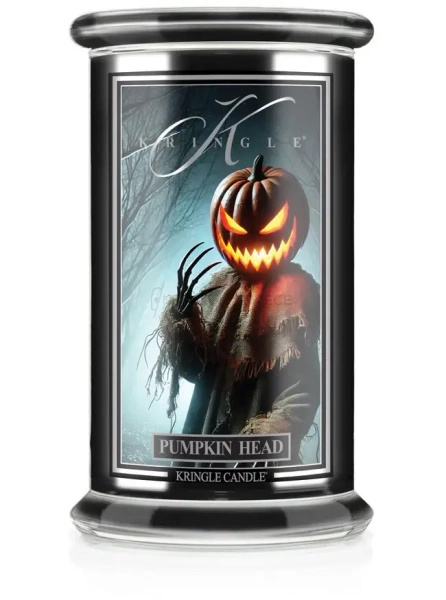 Kringle Candle Pumpkin Head Duża Świeca Zapachowa 624g