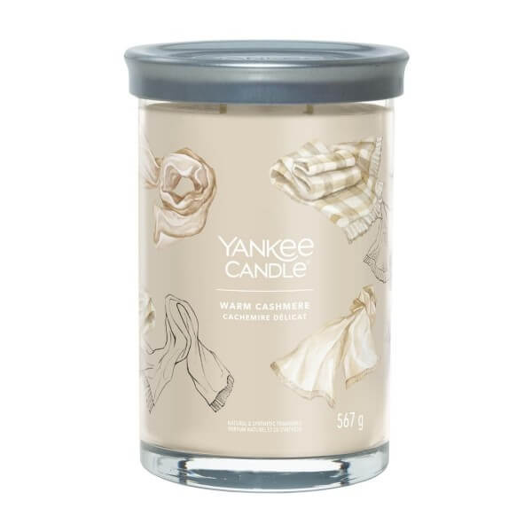 Yankee Candle Warm Cashmere Tumbler Duża Świeca 567g