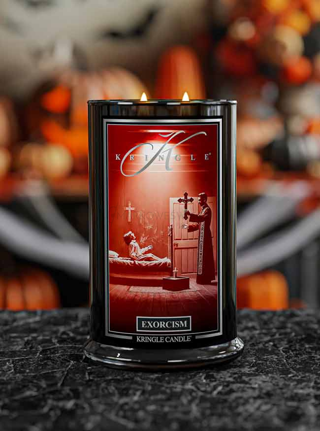 Kringle Candle Exorcism Duża Świeca Zapachowa 624g