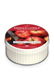 Kringle Candle Bourbon Apple & Oud Świeczka Daylight 42g