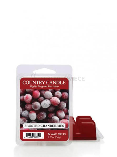 Country Candle Frosted Cranberries Wosk Zapachowy 64g