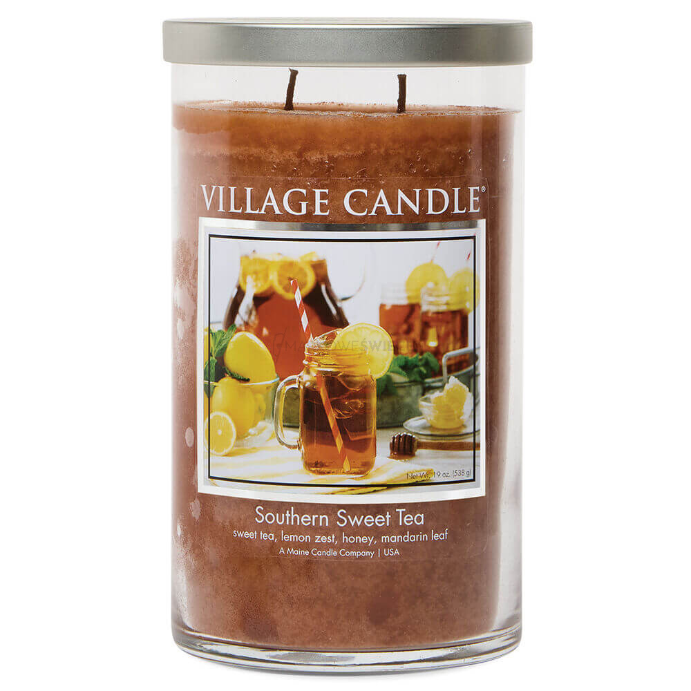 Village Candle Southern Sweet Tea Duża Świeca Zapachowa Tumbler 602g