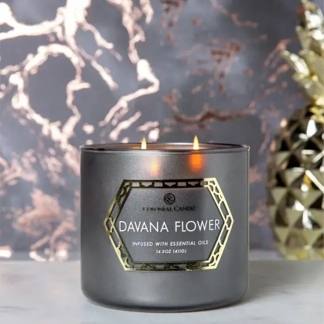 Colonial Candle Davana Flower Świeca Zapachowa Tumbler 411g