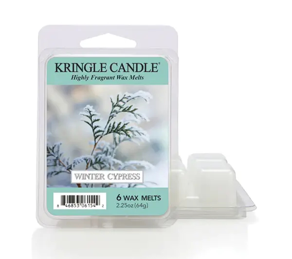 Kringle Candle Winter Cypress Wosk Zapachowy 64g