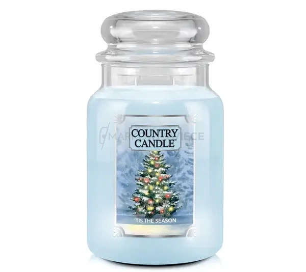 Country Candle Tis The Season Duża Świeca Zapachowa 652g