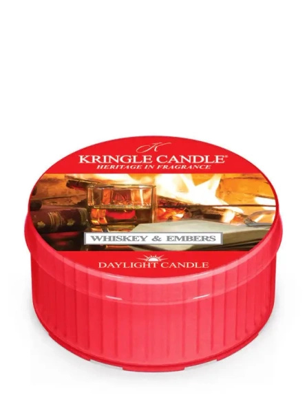 Kringle Candle Whiskey & Embers Świeczka Daylight 42g