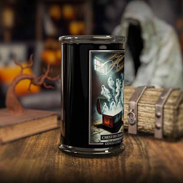 Kringle Candle Chest Of Chaos Duża Świeca Zapachowa 624g