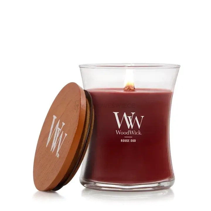 WoodWick Rouge Oud Średnia Świeca 275g