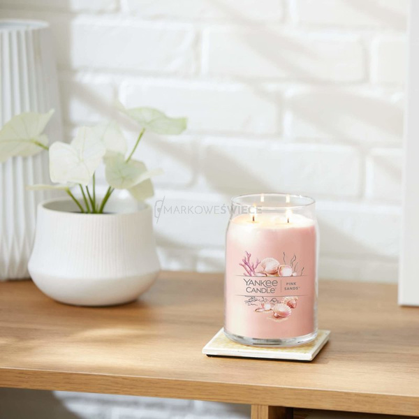 Yankee Candle Pink Sands Signature Duża Świeca 567g