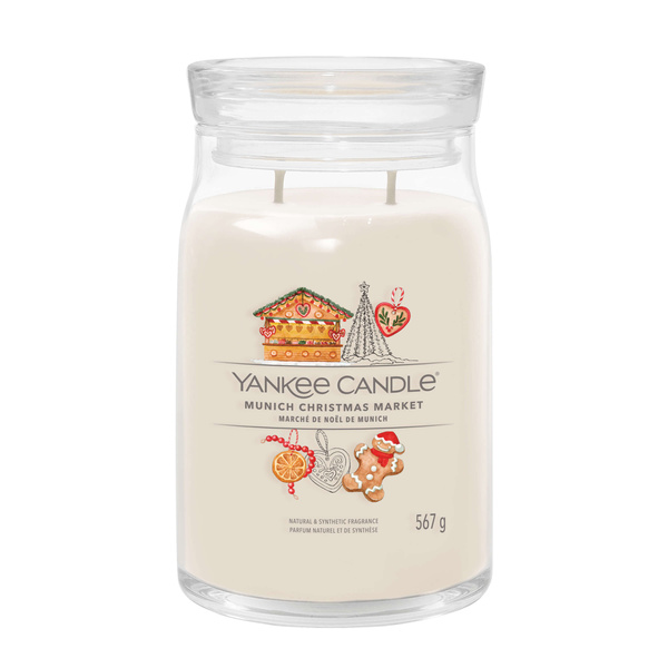 Yankee Candle Munich Christmas Market Signature Duża Świeca 567g