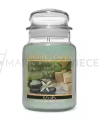 Cheerful Candle Day Spa Duża Świeca Zapachowa 680g