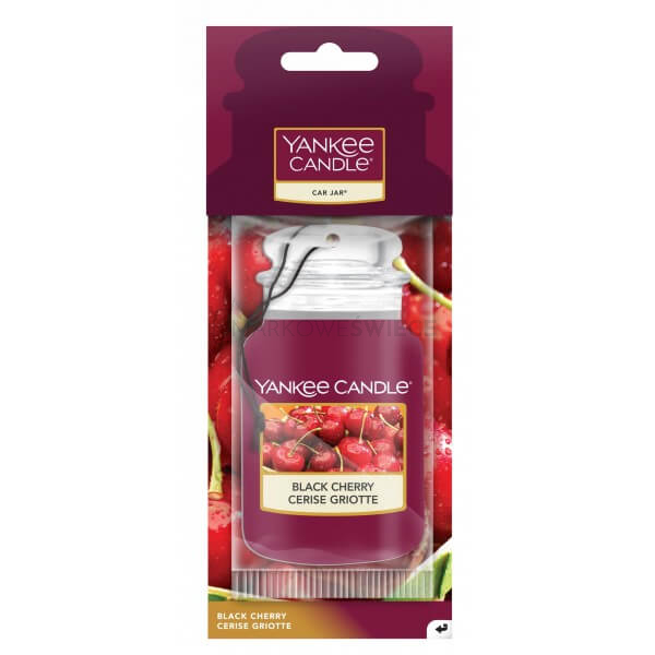 Yankee Candle Black Cherry Car Jar Zapach do Auta