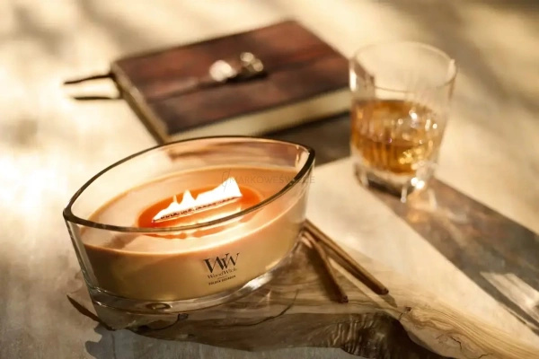 WoodWick Golden Bourbon Świeca Hearthwick 453,5g
